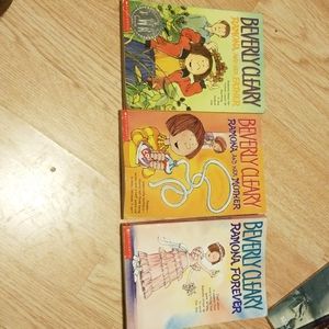 3 Beverly Cleary books